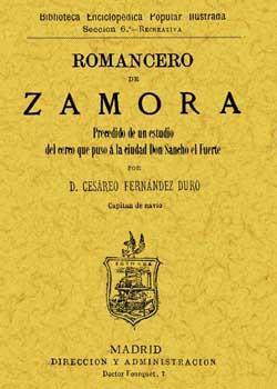 Romancero de Zamora (precedido de un estudio del cerco que puso a